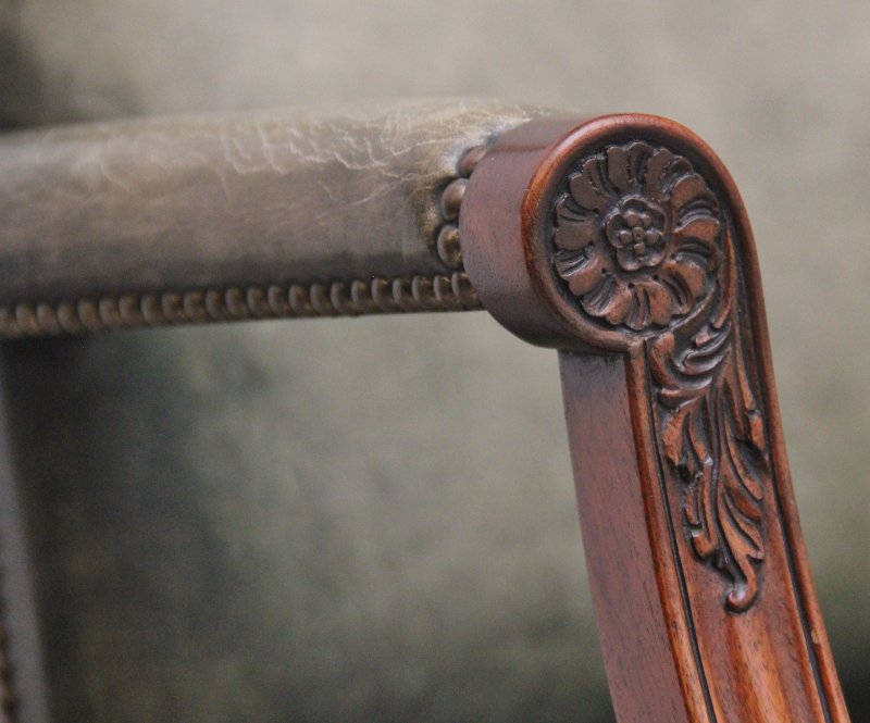 Early 20th Century mahogany desk chair