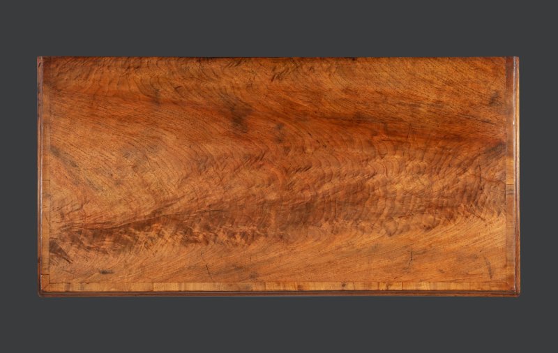 George III Figured Walnut Chest