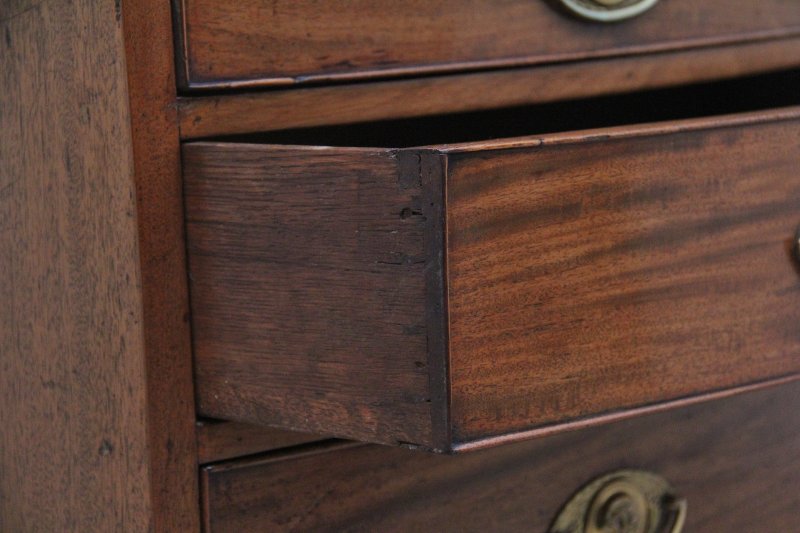 19th Century mahogany bowfront chest