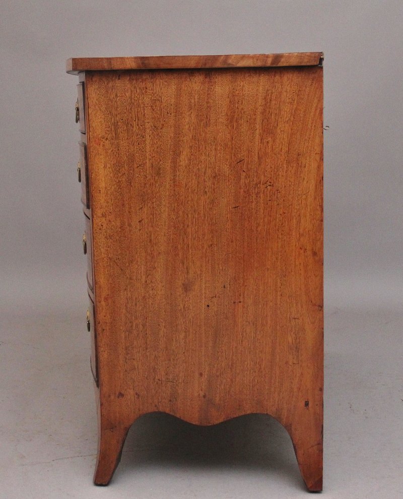 19th Century mahogany bowfront chest