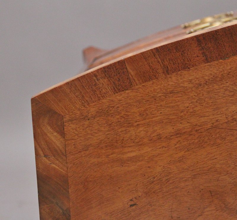 19th Century mahogany bowfront chest