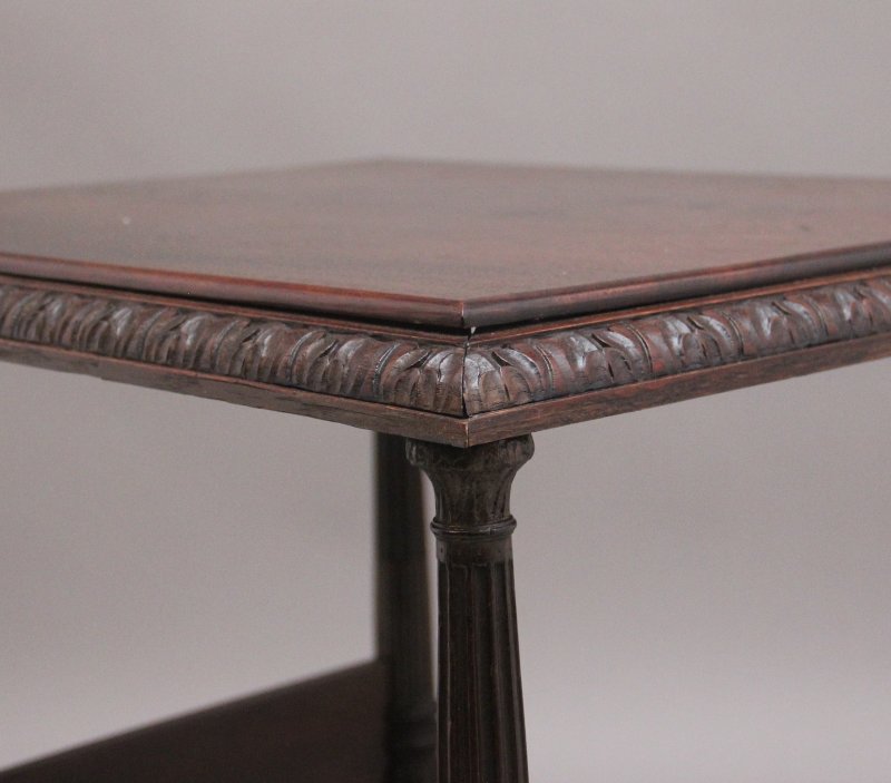 19th Century mahogany dog four poster bed