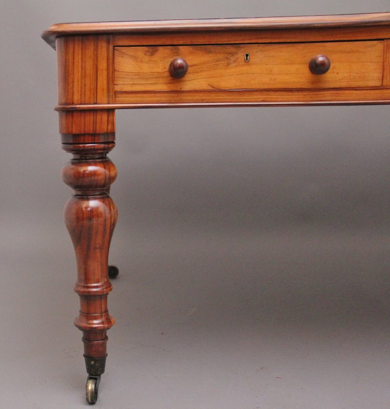 Early 19th Century Goncalo Alves partners desk