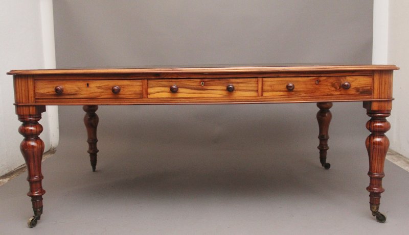 Early 19th Century Goncalo Alves partners desk