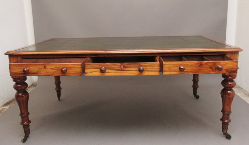 Early 19th Century Goncalo Alves partners desk