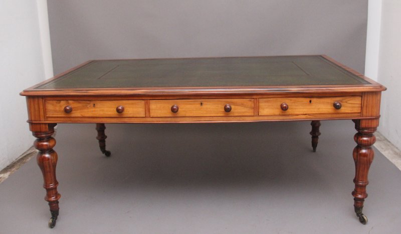 Early 19th Century Goncalo Alves partners desk