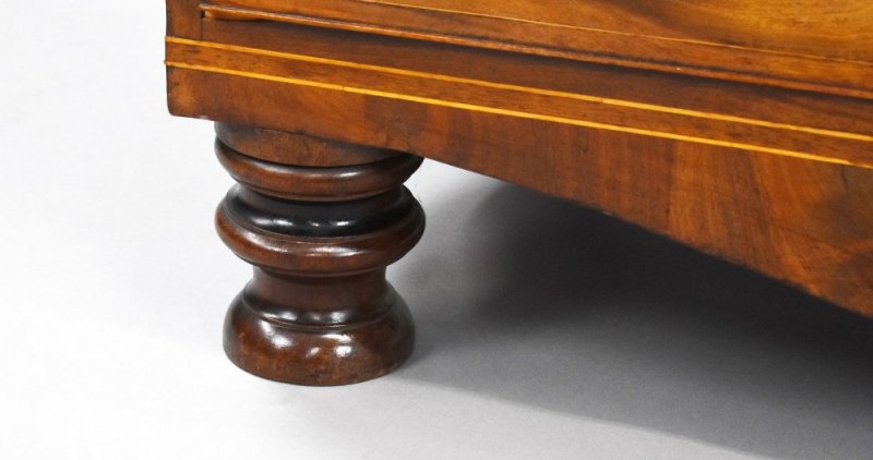 Regency Flame Mahogany Linen Press