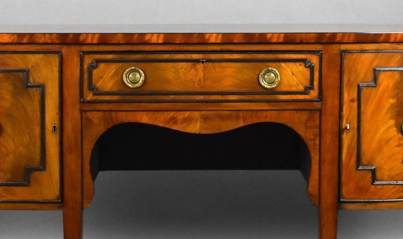Antique Regency Style Mahogany Sideboard