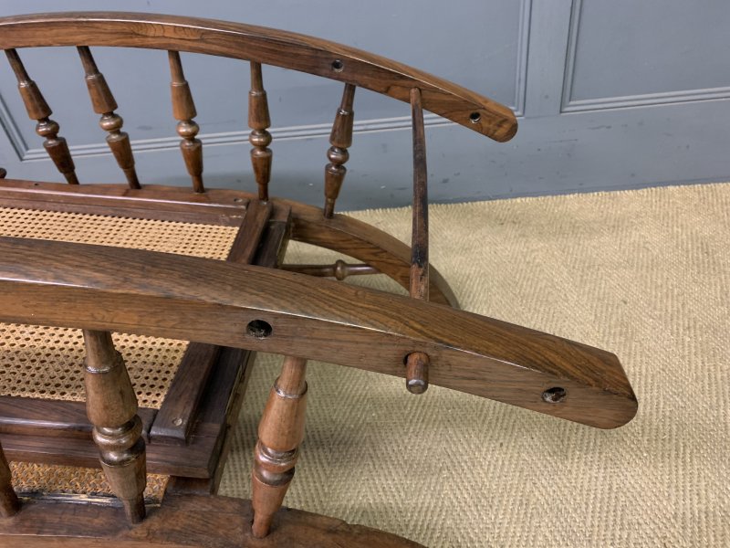 19th Century Colonial Reclining Plantation Chair