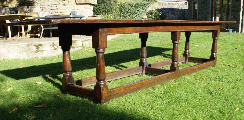 Large 17th Century Oak Refectory Table / kitchen / dining.