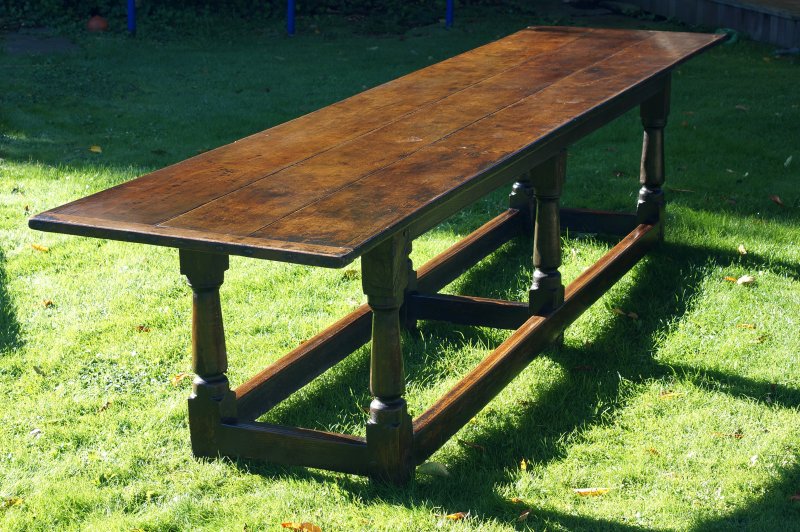 Large 17th Century Oak Refectory Table / kitchen / dining.