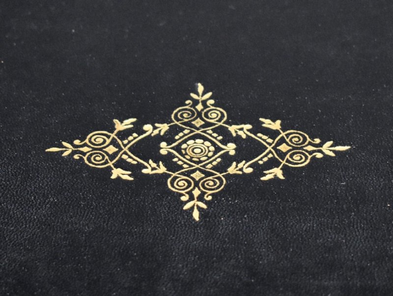 19th Century French Brass Inlaid Mahogany Writing Table