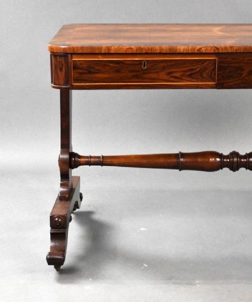 Regency Rosewood Library Table