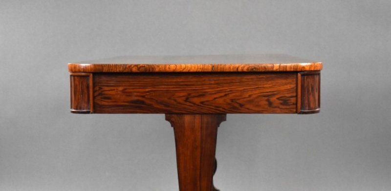 Regency Rosewood Library Table