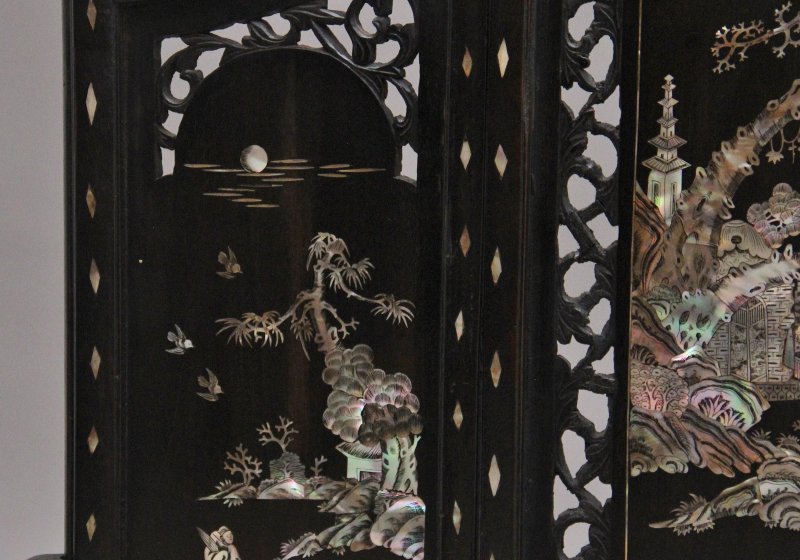 19th Century Chinese table screen