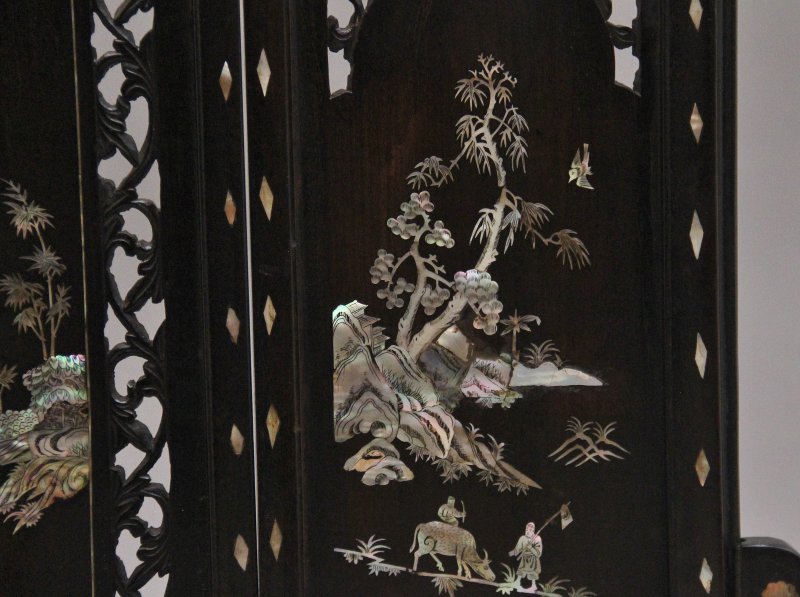 19th Century Chinese table screen