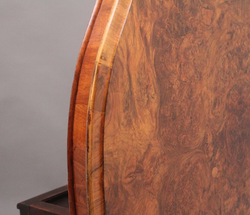 19th Century walnut centre table by Edwards & Roberts