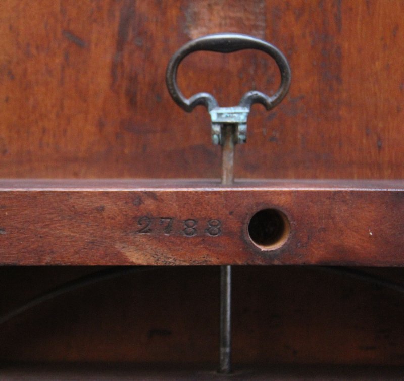 19th Century walnut centre table by Edwards & Roberts