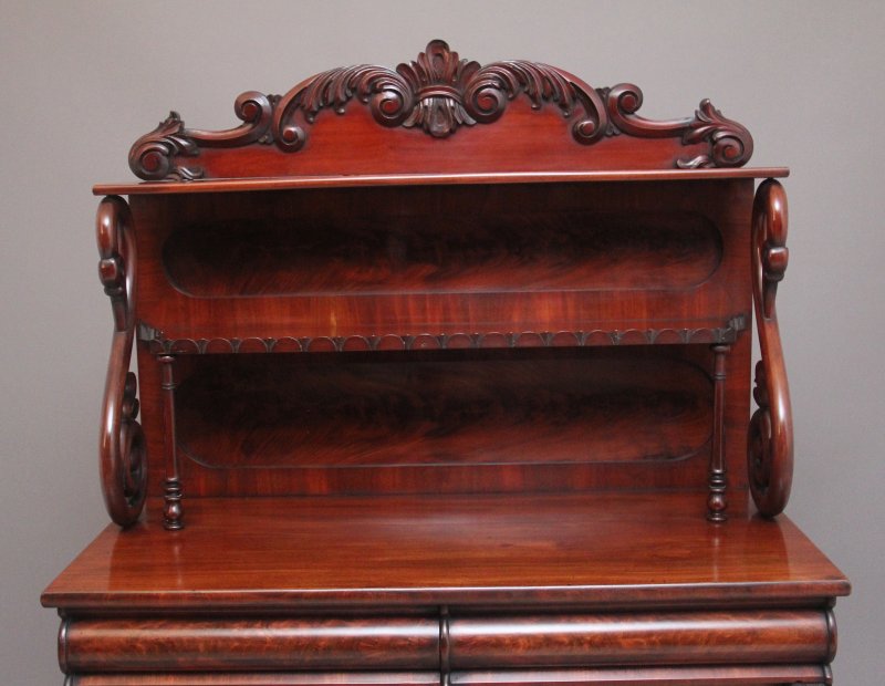 19th Century mahogany chiffonier