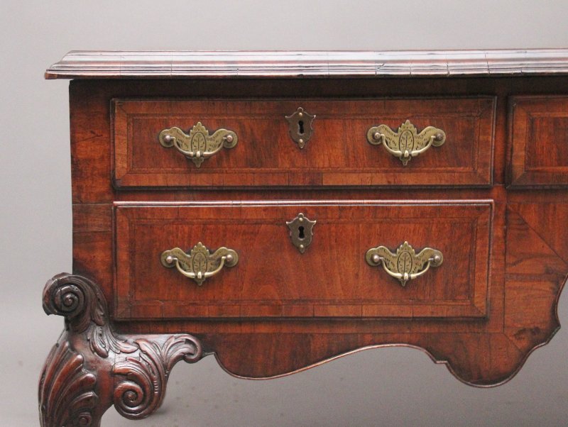 19th Century walnut partners desk