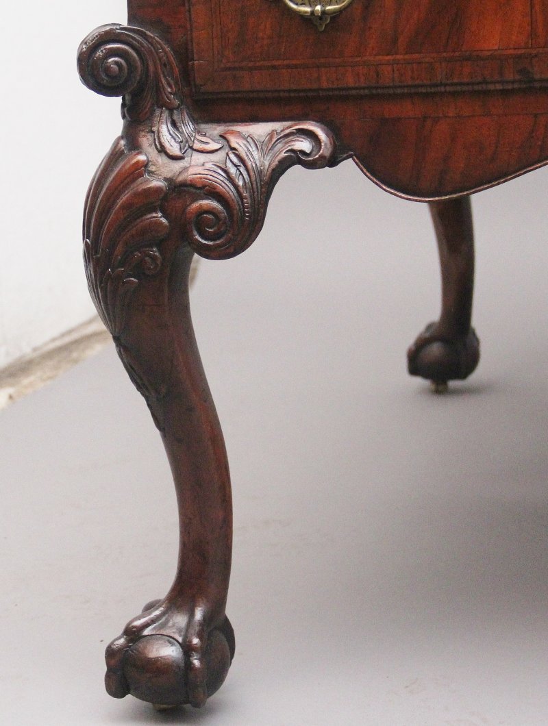 19th Century walnut partners desk