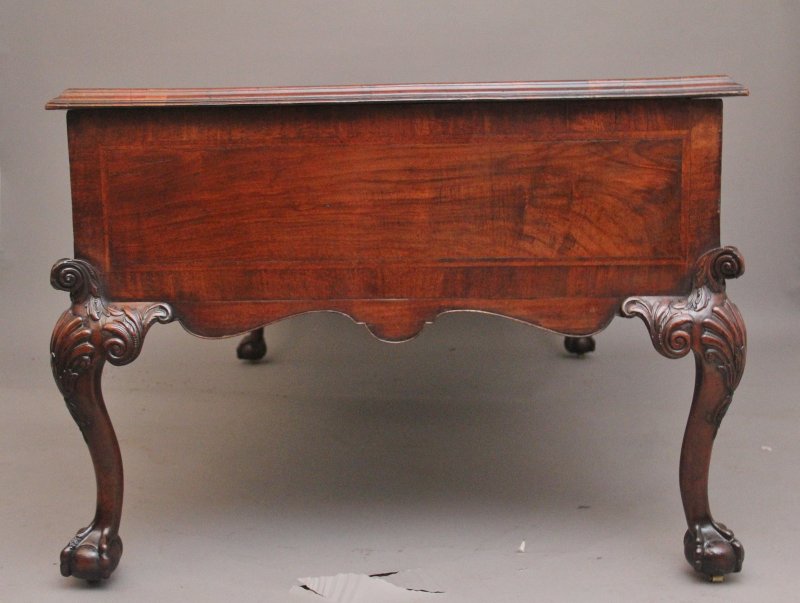 19th Century walnut partners desk