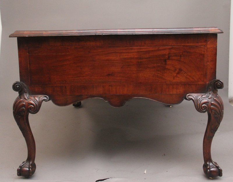 19th Century walnut partners desk