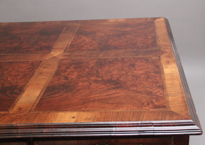 19th Century walnut partners desk