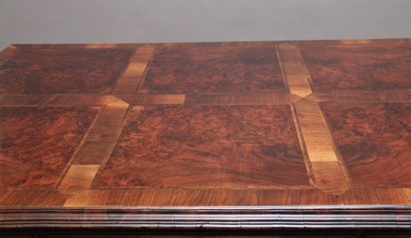 19th Century walnut partners desk