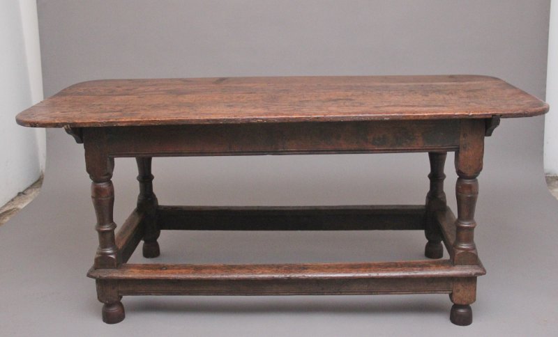 17th Century oak refectory table