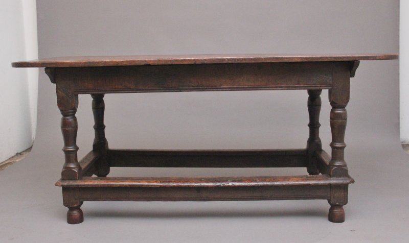 17th Century oak refectory table