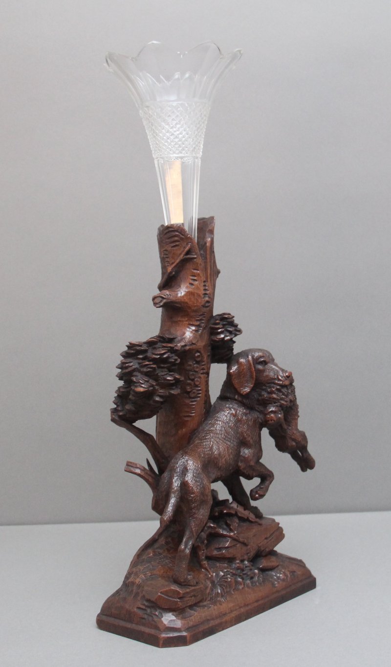 19th Century black forest centre piece