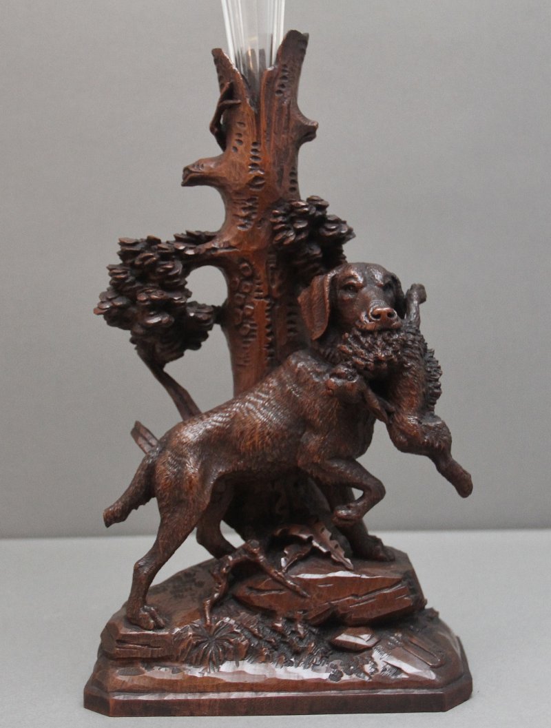 19th Century black forest centre piece