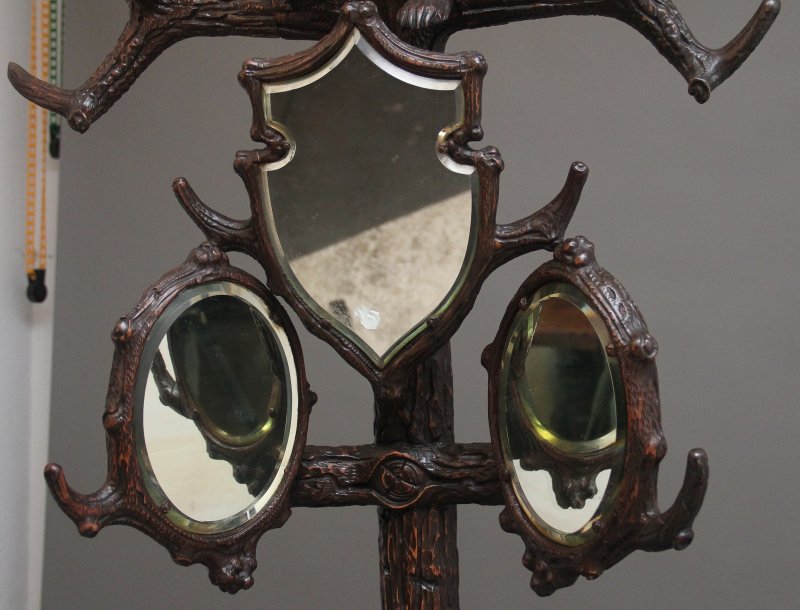 19th Century black forest bear hall stand