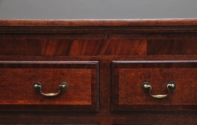 18th Century oak dresser base