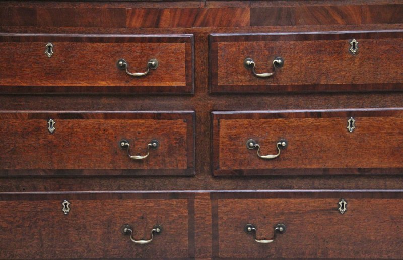 18th Century oak dresser base