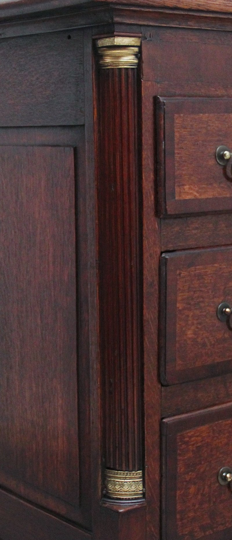 18th Century oak dresser base