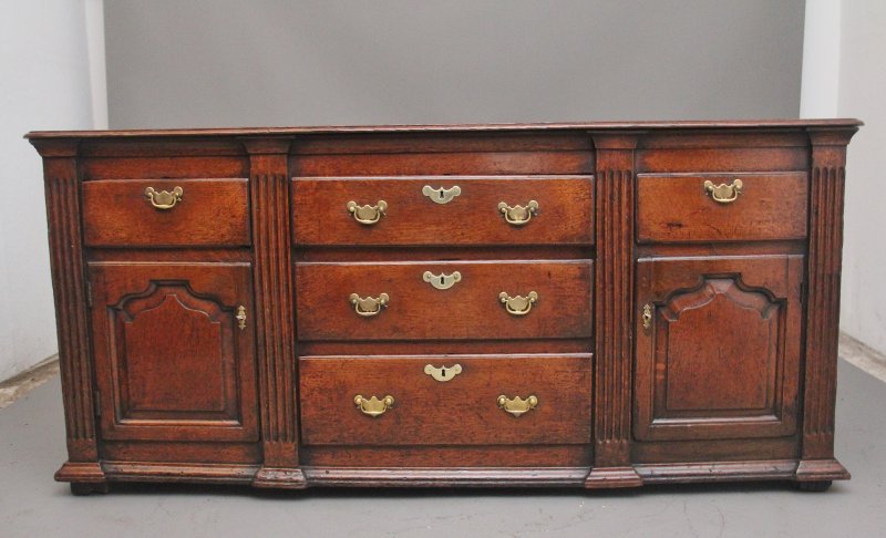 A good Georgian 18th Century oak dresser
