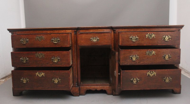 Large 18th Century oak dresser