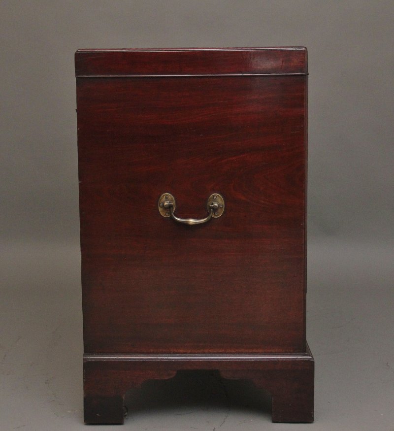 18th Century mahogany Irish silver chest