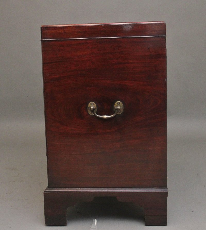 18th Century mahogany Irish silver chest