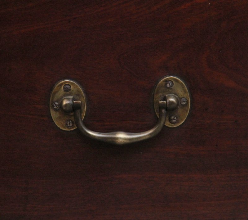 18th Century mahogany Irish silver chest