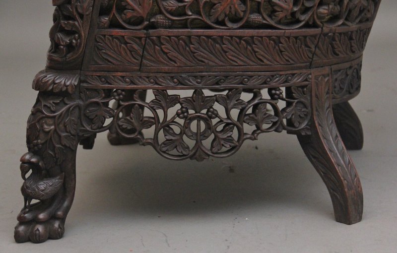 19th Century Anglo-Indian armchair