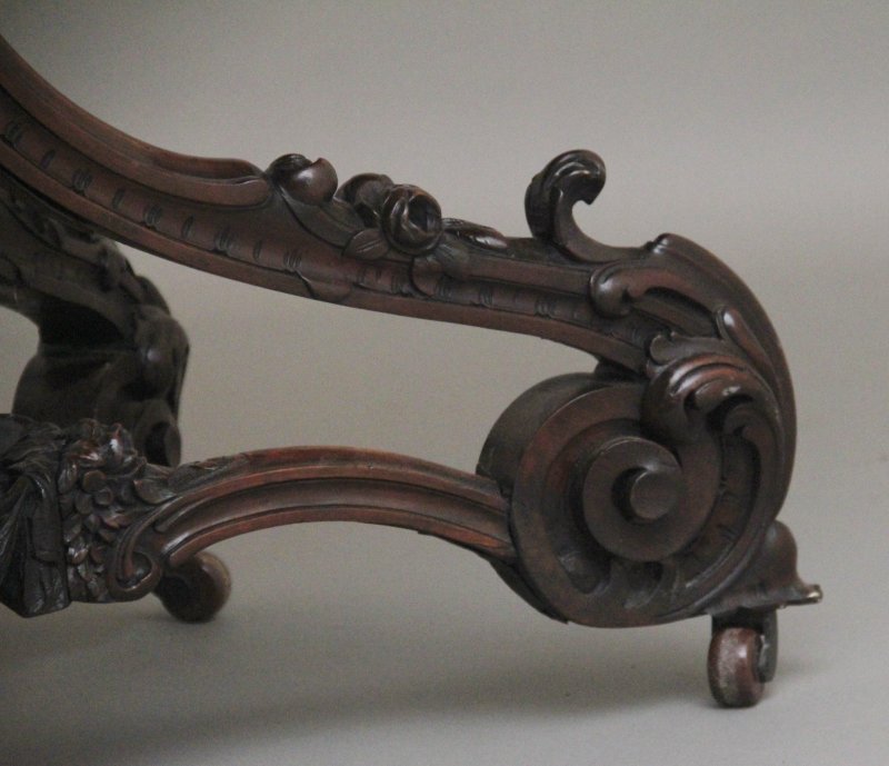 19th Century rosewood centre table