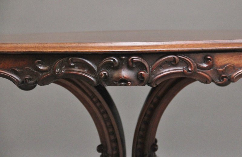 19th Century rosewood centre table