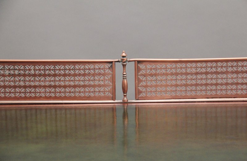 19th Century walnut pedestal desk