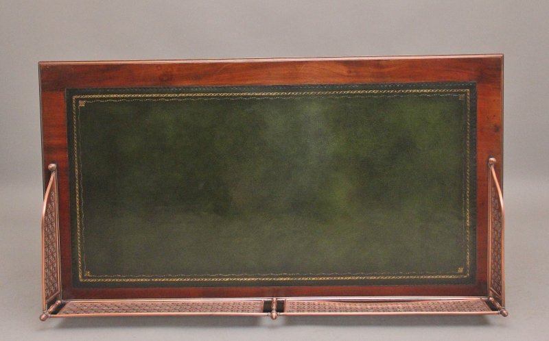 19th Century walnut pedestal desk