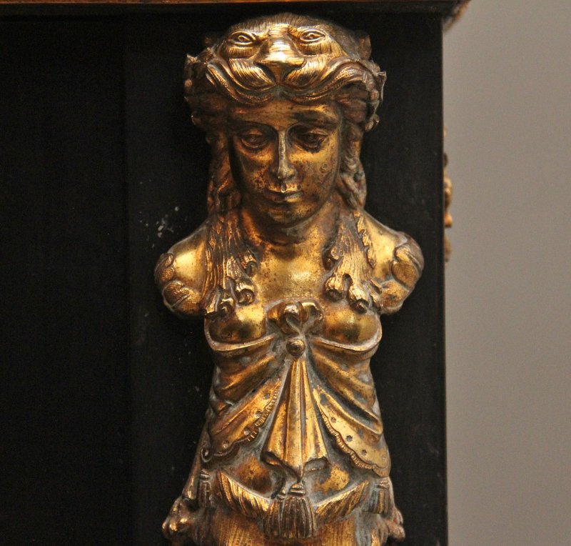 19th Century ebonised boulle cabinet