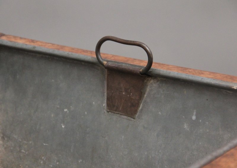 18th Century French walnut wine cooler