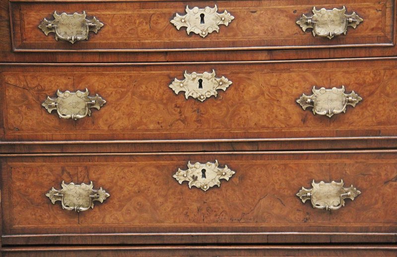 18th Century walnut bureau
